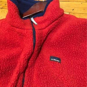 L.L. Bean fleece zip-up